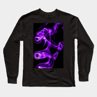 Smoke Close Up Long Sleeve T-Shirt